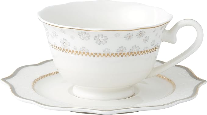 57 Piece Dinnerware Set-Bone China Service for 8 People-Noelle
