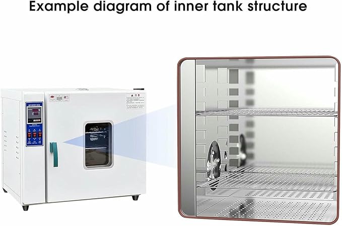 Electric Heating Constant Temperature Blast Drying OvenVacuum with Control50°C- 300°C Intelligent Digital Display +Accurate Control