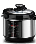 Stainless Steel Household Rice Cooker Uncoated Healthy Steam Up And Down Boil Digital Slow Cooker Thickened Liner Rapid Heat Conduction(2.5L)