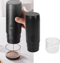 8.3x3.0inCoffee Machine High Efficiency Rechargeable 20 Bar Travel Coffee Maker for Ground Coffee Pod
