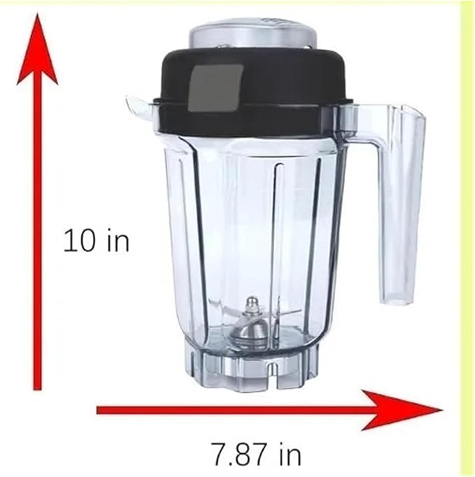 Compatible For Blender 32oz Dry Grinding Cup Suitable For 5200 Containers 750 5000 6300 7500 Mixing With Knife