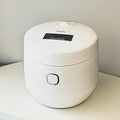 BANU Low Carb Rice Cooker - 4 Cups(white rice) 2 cups(Low carb rice) 7 Preset Functions 20-Hr Timer Led Touch Auto Keep Warm - Healthy Cooking for Keto and Low Glycemic Diets - White / 8-Cup (Cook