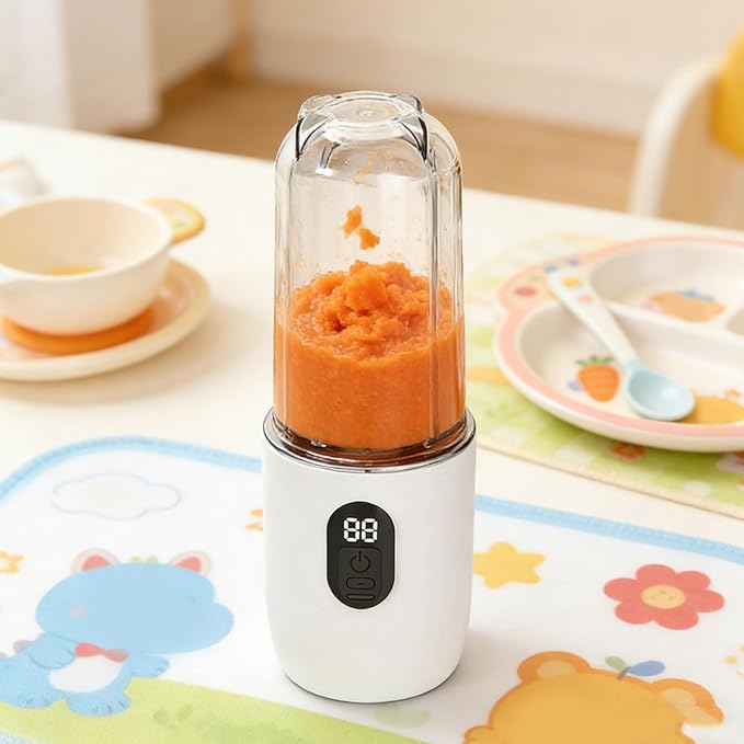 Portable Blender High Speed Efficient Mixing Easy to Disassemble Wash Rechargeable 500ml Portable Personal Blender for Home