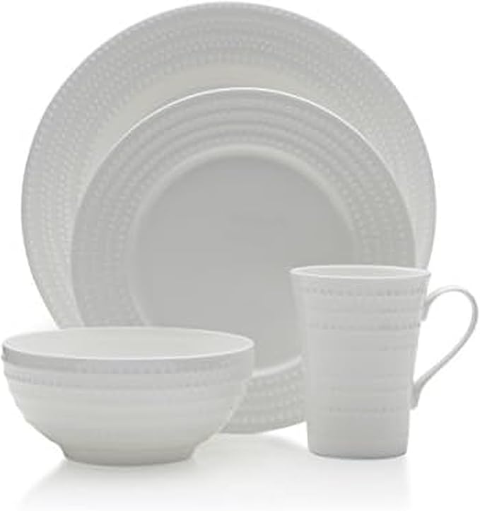 Mikasa Nellie 16 Piece Dinnerware Set (Service for 4) White