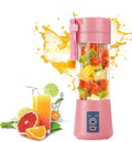 Star River Portable Small Blender Personal Blender Small Fruit Blender USB Rechargeable Electric juicer Cup Fruit Blender DIY Fruit juicer Cup 4 Cutter Heads Easy to Clean