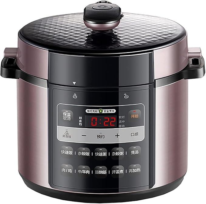Rice Cooker Household Multi-Function Rice Cooker Thicken Non-Stick Double Liner24H Reservation and Heat Preservation for 2-8 People
