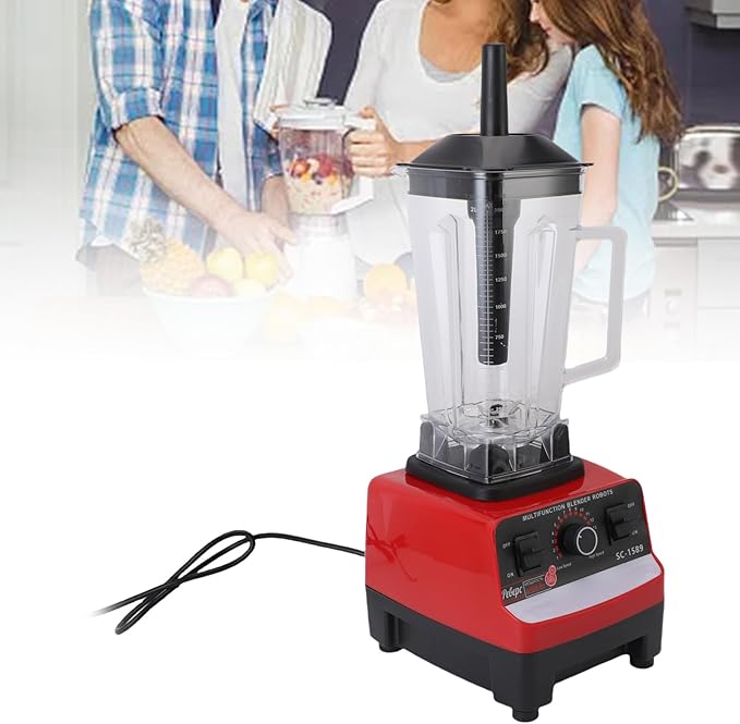 ciciglow Professional Blender Multifunctional Kitchen Countertop Blender with 2 Cups for Shakes Mixing Grinding Juicing