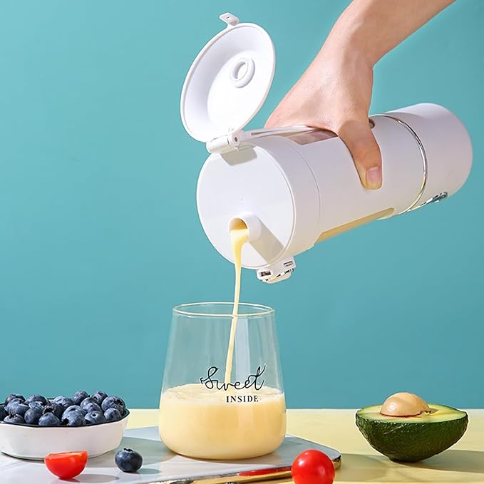 700ml Electric Blenders USB Rechargeable Juicer Household Fruit Juicing Cup Milkshakes Machine Portable Blender