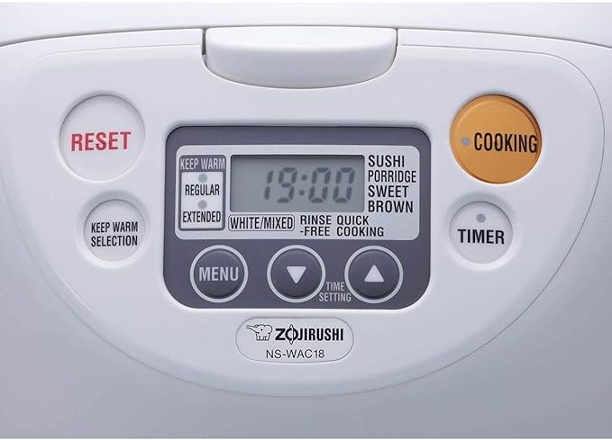 Zojirushi Micom Rice Cooker and Warmer (10-Cup/Cool White)