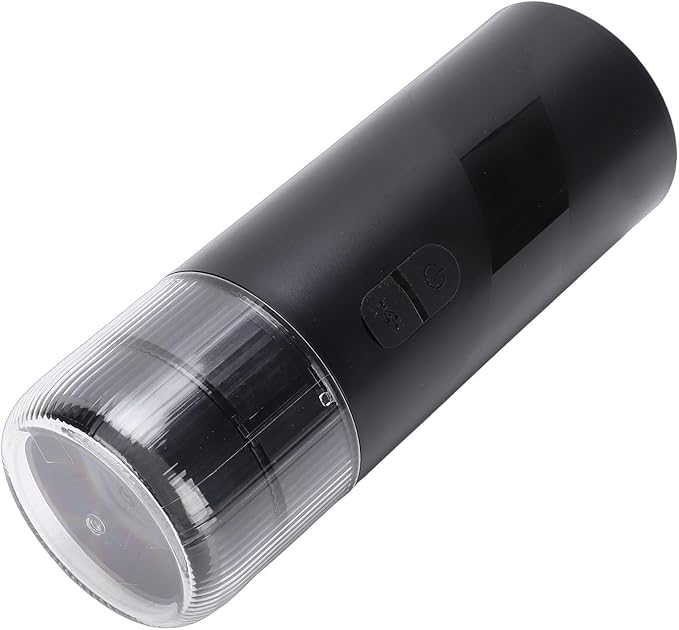 GOTOTOP Portable Coffee Maker 304 Stainless Steel USB Rechargeable Capsule Machine One Button Start for Car and Camping