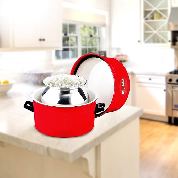 IBELL Aluminium Steam Thermal Rice Cooker Induction Based Pot - 1.5 kg