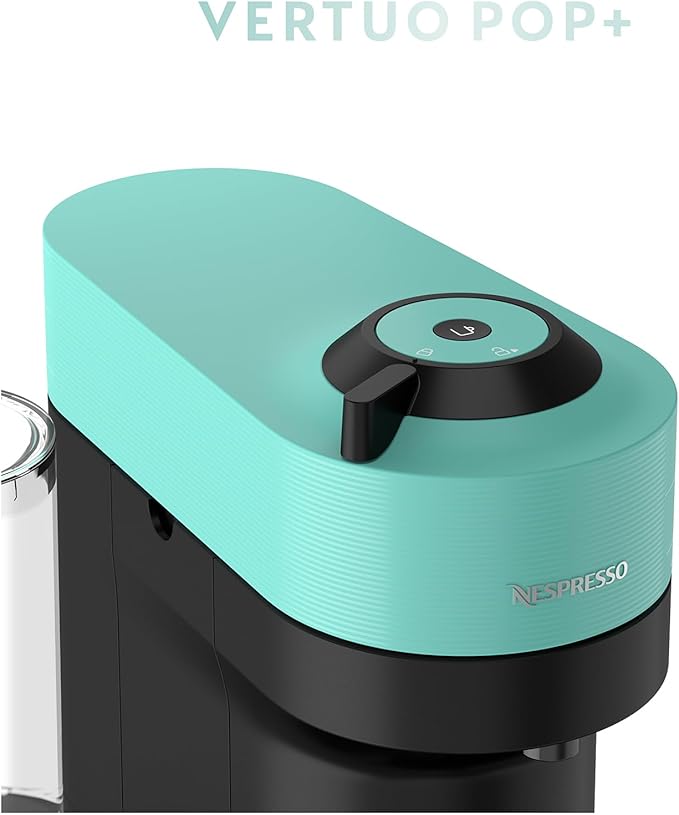 Nespresso Vertuo Pop+ Coffee and Espresso Maker by Breville Aqua Mint