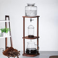 Maker Vertical Glass Container Cold Brew Drip Tower Iced Coffee Ice Drip Cold Brew Coffee Maker Slow Drip Ice Chilling Tower Large Capacity Cold Brew Coffee Maker for Commercial Office(Size:A)