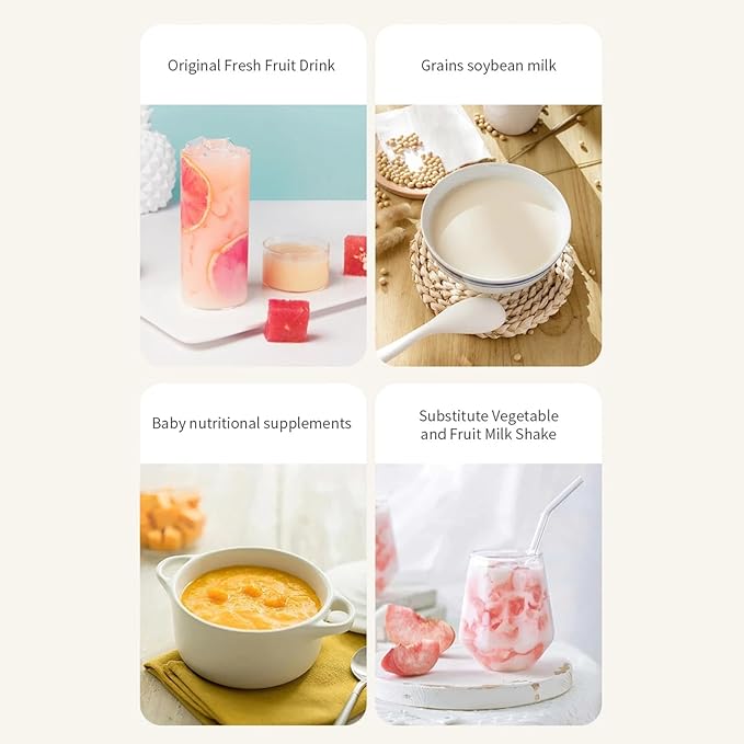 1L Soya Milk Machine Electric Wall Breaking Machine Soybean Milk Maker Fresh Juice Blender Nut Milk Maker Food Blender 110V/220VB