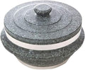 Non-stic Traditional Stone Rice Cooker Cauldron Multi Cooker 15cm NurungjiCrust of Overcooked Scorched Rice Korea