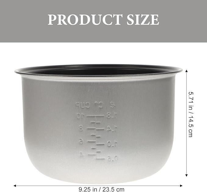 Instant Inner Pot Cooking Pot 5Qt Non-stick Rice Cooker Accessories for Home Kitchen Shop
