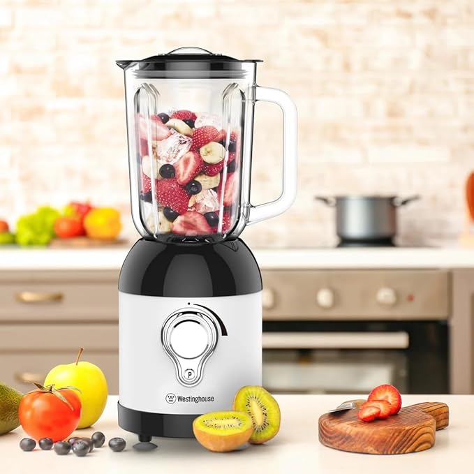 Westinghouse Table Blender 1.5 Liters White Kitchen Kitchen Accessories