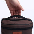 Outdoor Barbecue Stainless Steel Portable Spice Jar Suit Cookware Set Cookware Picnic Boiler Cookware