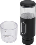 Portable Coffee Maker Self Heating Type C Rechargeable Handheld Capsule Coffee Maker Machine Ground Coffee Capsules 100ml Stable Pressure 2500mAh Battery (Black)