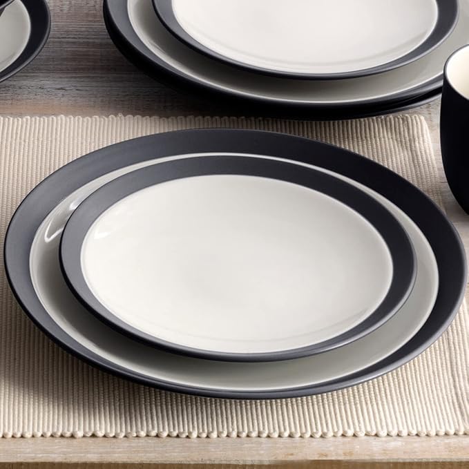 Noritake Colorwave Graphite 4-Piece Coupe Place Setting Service for 1