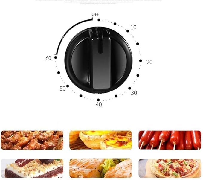Digital Stainless Steel Countertop Convection Oven Mini Electric Oven Home Baking Small Automatic Temperature Control Mini Cake Baking Multifunctional Oven