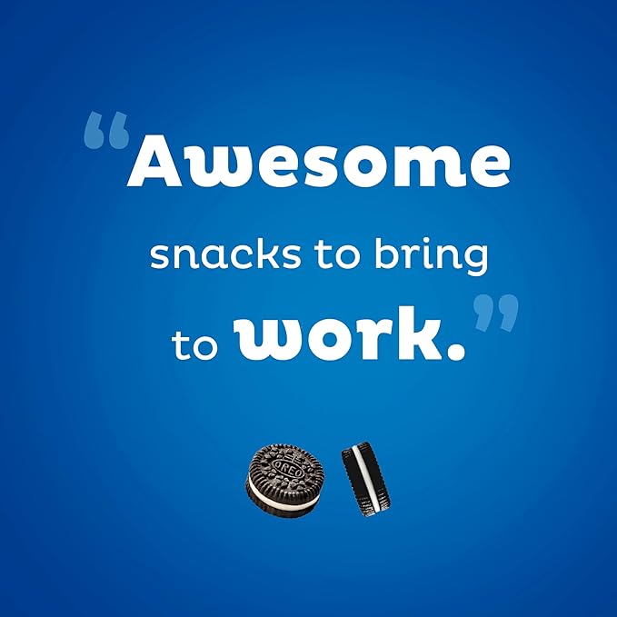 OREO Minis Chocolate Sandwich Cookies 12 - 3.5 oz Snack Cups