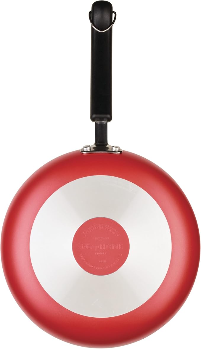 Farberware Disney Bon Voyage Ceramic Nonstick Pots and Pans Set with Baking Sheet/Cookie Pan and Disney Home Kitchen Tools 8 Piece Non Stick Cookware Set - Red