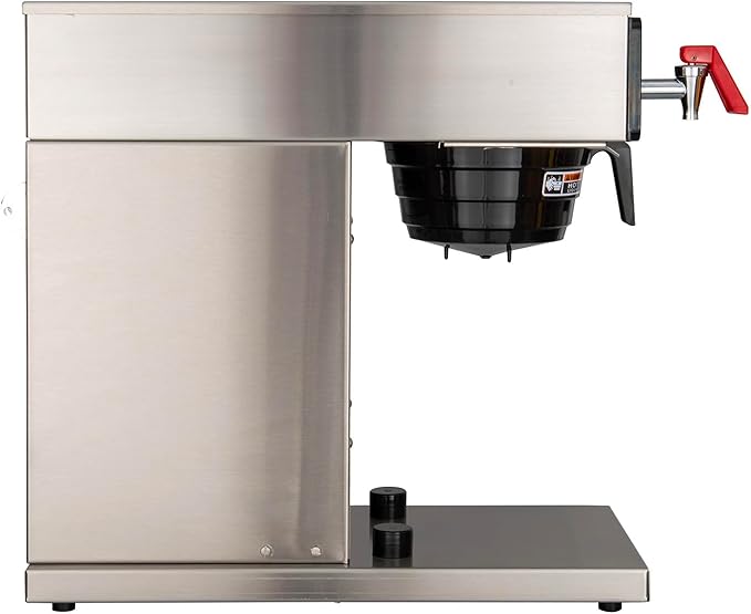 Bunn 38700.0011 Axiom-DV-TC Dual Voltage Commercial Thermal Coffee Brewer Black/Stainless (120V Standard)