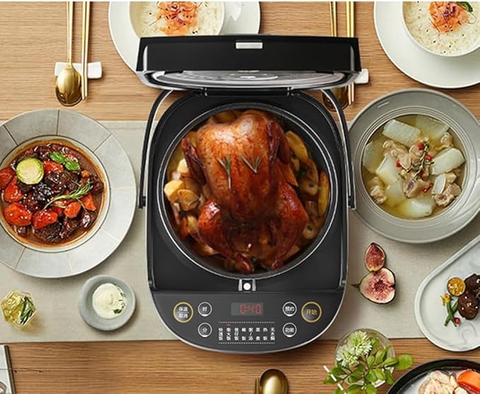 Rice Cooker Rice Cooker 4L Fast Rice Firewood Rice Clay Pot Rice Hot Rice Home Multi-functional Soup