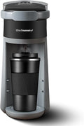 Elite Gourmet EHC323X Rapid Brew Technology 2-in-1 Capsule Coffee Maker 6~12oz Brewing Capacity K-Cups and Grounds Adjustable Mug Height Reusable Filter Black