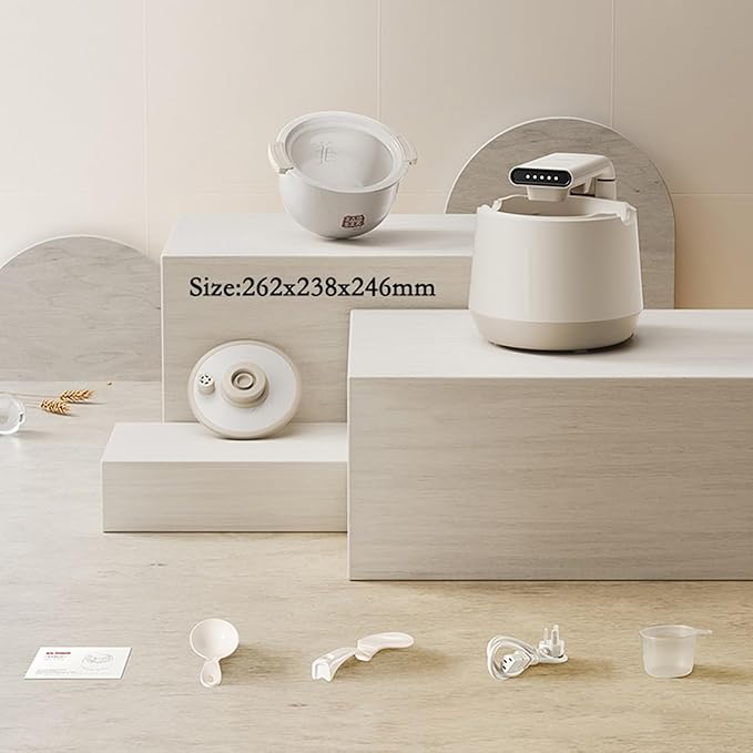 Rice Cookers Electric Rice Cooker Household Multifunction 1-3 People Mini Full Ceramic Liner Micro Pressure Intelligent Rice Cooker Rice Maker
