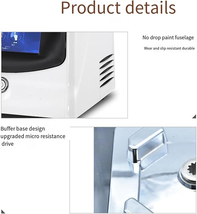 Smoothie Machine Blender 1800W 1.5L Digital Display with Soundproof Cover Independent Cup Lid Crushing Smoothie MachineWhite