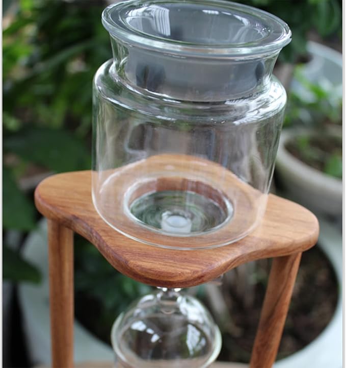 Ice Drip Coffee Maker Ice Coffee Dripper Coffee Brewer 800ML Classic Cold Brew Coffee Ice Coffee Percolator Espresso Coffee Drip Pot