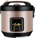 Rice Cooker with Steamer Non-Stick Inner Pot Intelligent Insulation Make Rice &amp Steam Healthy Food &amp Vegetables(5L) ()