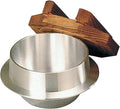 Tonamishouten Rice Pot Easy to Make 1 Pair of Rice Wooden Lid Made in Japan Aluminum Outdoor Activities Camping Direct Fire OK