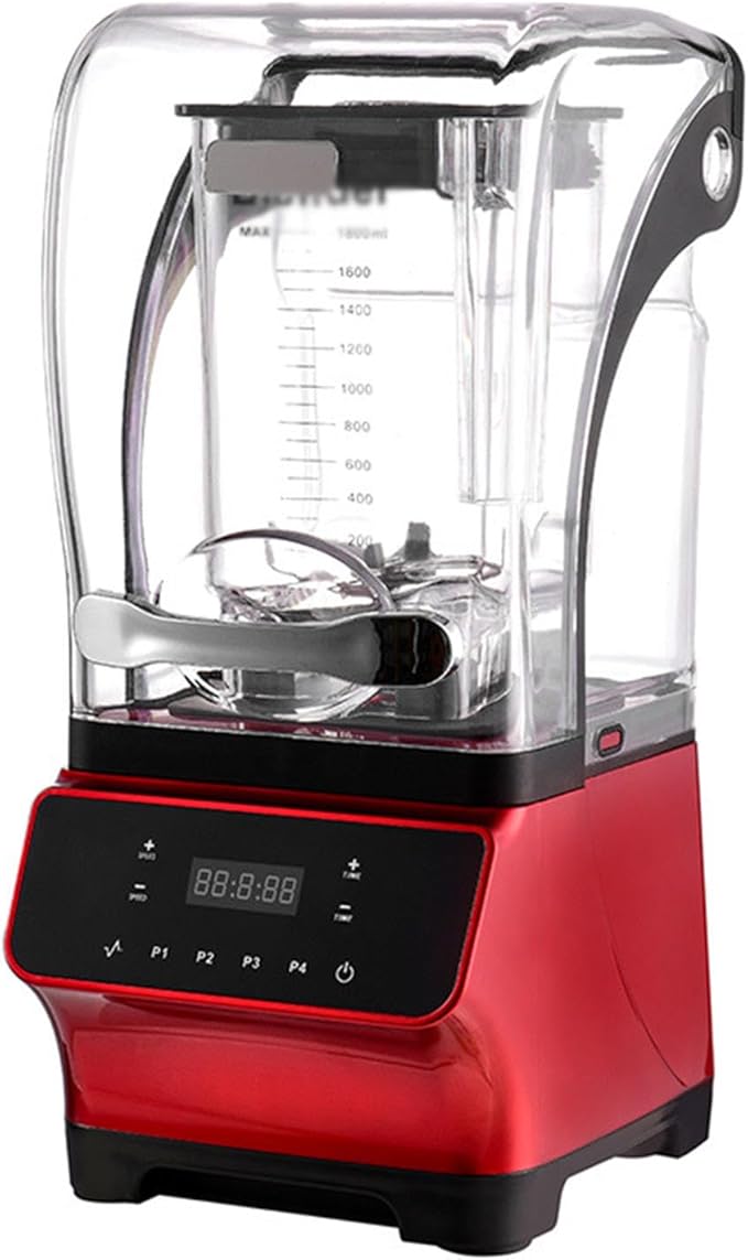 Multifunctional Smoothie MachineBlender for KitchenCountertop Blender with Sound Shield Commercial Blender for Party Activities Family GatheringsD