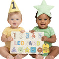 Puzzles for Toddlers Boy and Girl Personalized Name Puzzle 12 Month Toy Gifts for 0 1 2 3 Years Old Baby Gifts Baby Shower Christmas NewBaby Gift 0 3 6 9 12 18 24 36 Months - Set 6
