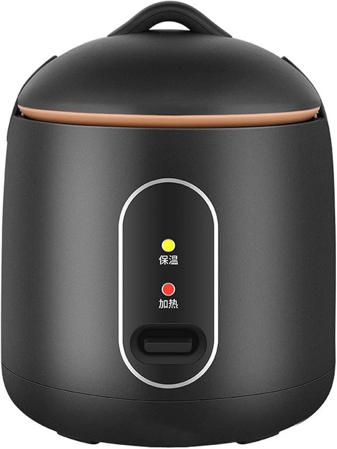 CHICIRIS Mini Rice Cooker 1.2L Small Automatic Rice Cooker with Steaming Pot for Dormitory and Small Kitchen