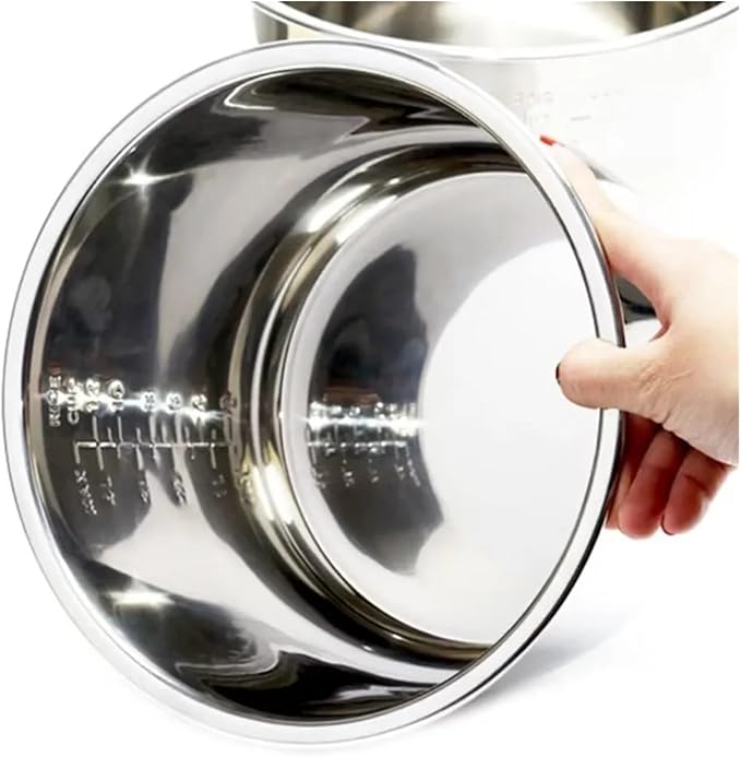 304 Stainless Steel Inner Pot 8L Rice Cooker Pressure Cooker with Double Bottom Universal