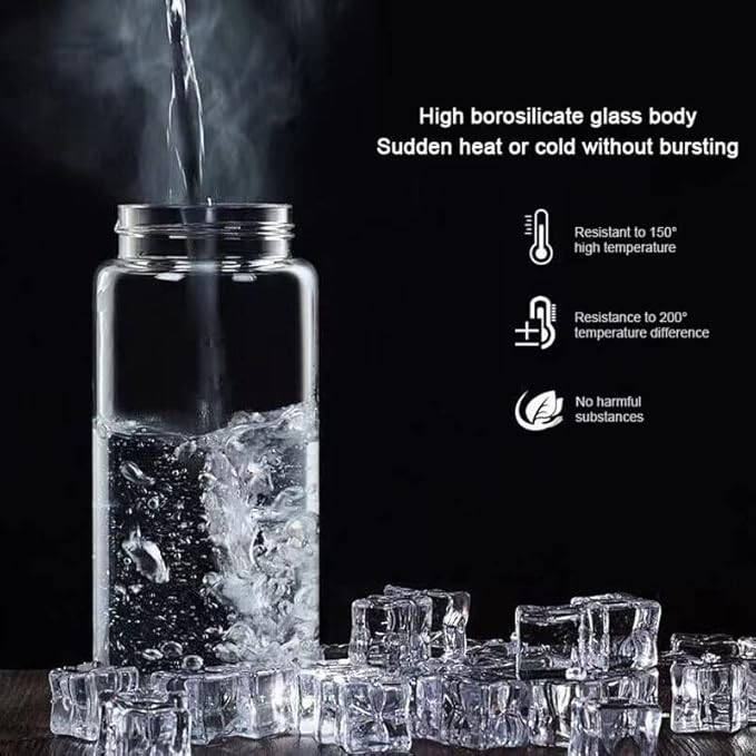 JYYBN Glass Portable Blender Shakes and Smoothies Vortex Mixer Mini Blender Single Serve Battery Operated Blender Juicer Cup
