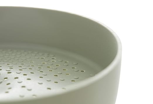 Lékué Microwave Rice Grain &amp Quinoa Cooker Set | 4.2 Cups | Non-Electric Pot for Making Cereals Rice or Grains at Home | All in One Set - Cook Drain &amp Serve with 1 Pot | Dishwasher Safe