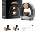 MINI Q 2-in-1 Single Serve Coffee Maker - Brew K-Cups or Ground Coffee (4-8 oz) - Compact Americano Coffee Brewer with Reusable Filter (Grey)