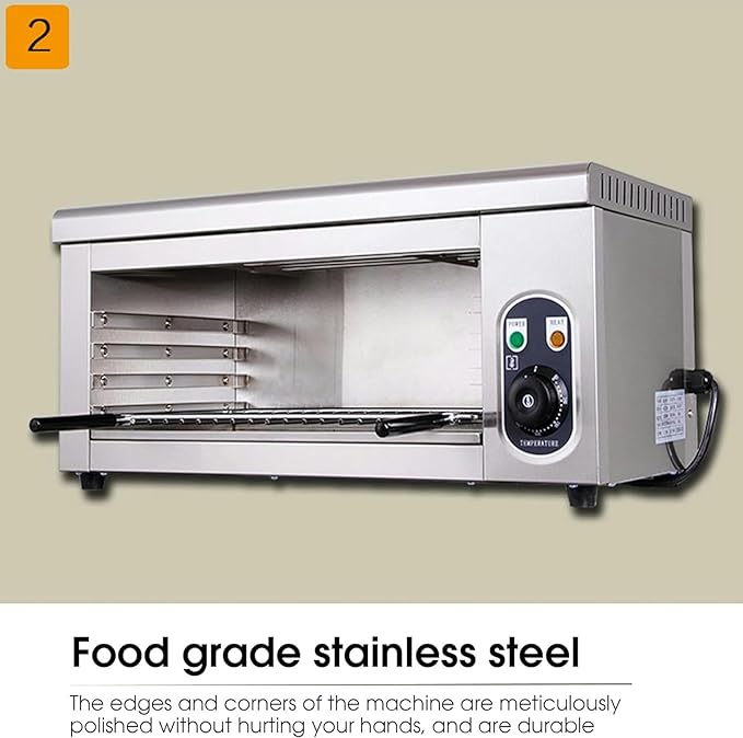 2000W Commercial Convection Oven Electric Convection Toaster Oven Single Layer Professional Electric Baking Oven 50~300°