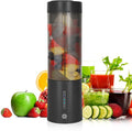 Portable Mini Blender 450ml Small Juicer Cup with 6 Blades of 304 Stainless Steel 20000 RPM and Easy to Clean USB Rechargeable and Long Battery Life for Camping Vacation Work Gym