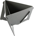 Munieq Tetra Portable Coffee Drip Stores Flat 3.5 Cups Gray Plastic Style