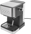 Yoidesu Semi Automatic Coffee Maker Compact Coffee Machine 20Bar Coffer Maker with Milk Frother Steam Wand Quick Preheat 1.5L Water Tank for Cappuccino Latte (US Plug 110v)