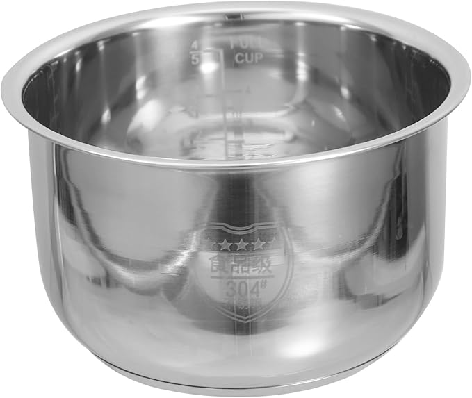 Stainless Steel Rice Cooker Liner Liner Cooking Pot Rice Cooker Parts Inner Pot Accessories (2L)