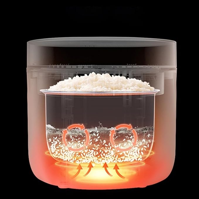 GRFIT Mini Rice Cooker 2L Small Rice Cooker Intelligent Reservation Porridge Multifunctional Household 2-3 People (Color : B) jinyi2016SHOP-1998