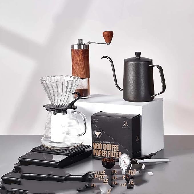Complete set of portable coffee maker for home use American style hand brewed coffee pot set