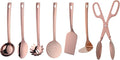Kitchen Cooking Utensils Set： Non-stick &amp Heat Resistant Stainless Steel Cookware 7pcs Sets